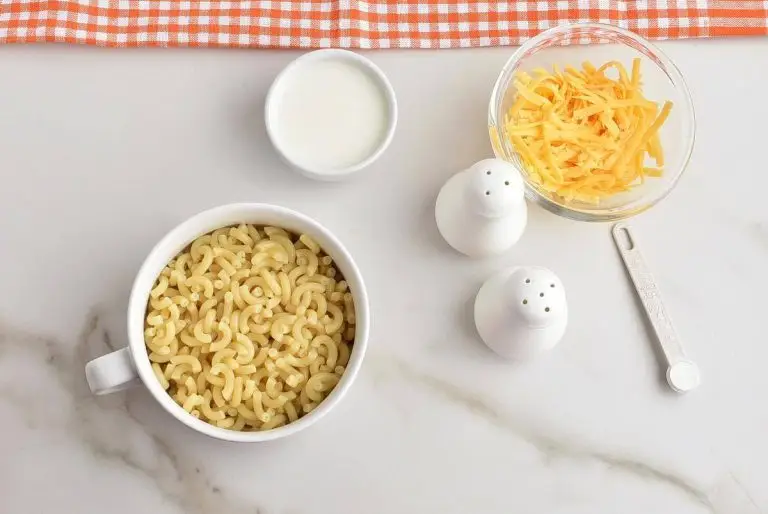 Step 3 - Mac and Cheese in a Mug