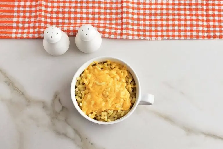 Step 5 - Mac and Cheese in a Mug