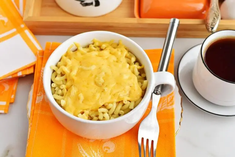 Step 6 - Mac and Cheese in a Mug