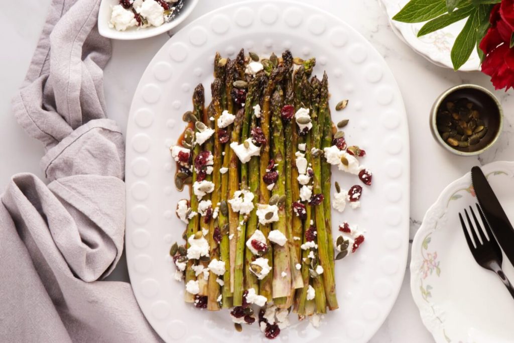 How to serve Maple Oven-Roasted Asparagus