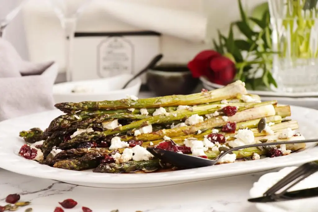 Maple Oven-Roasted Asparagus