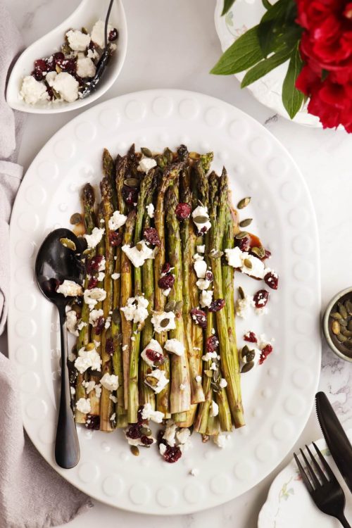 Maple Oven-Roasted Asparagus