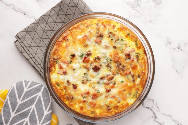 Step 5 - Meat Lover’s Quiche