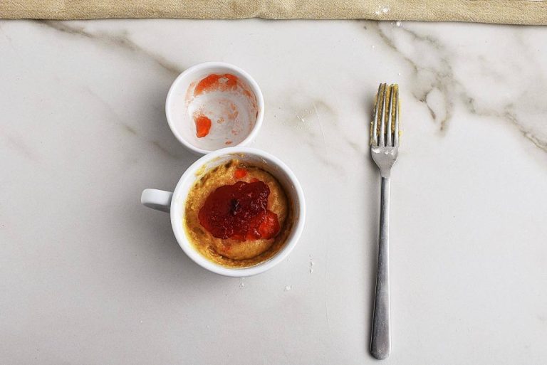 Step 3 - Microwave Jelly Donut in a Mug