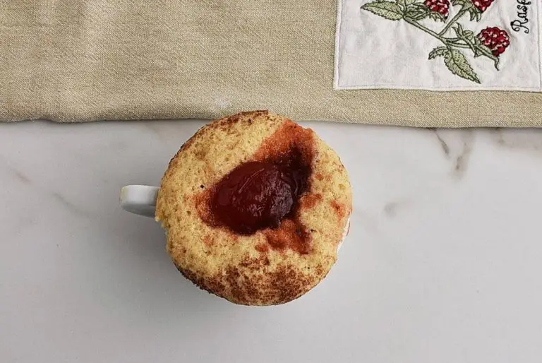 Step 4 - Microwave Jelly Donut in a Mug