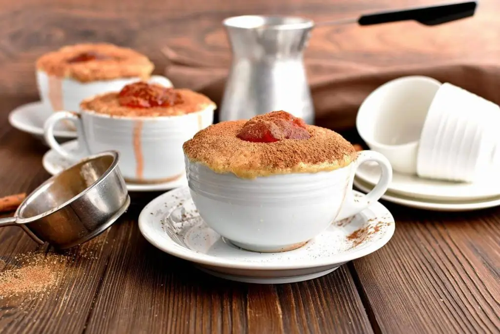 Microwave Jelly Donut in a Mug