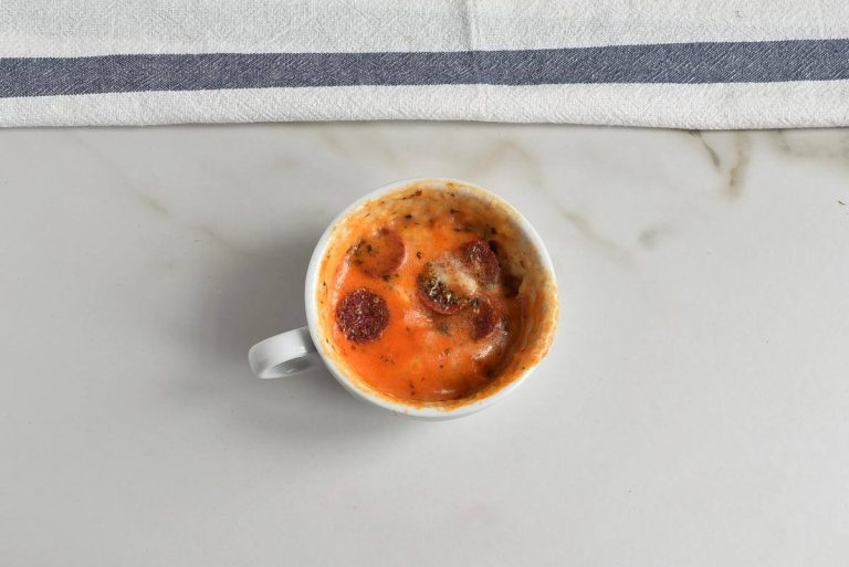 Step 5 - Microwave Mug Pizza
