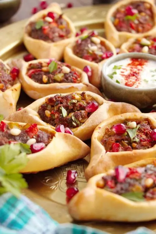 Middle Eastern Dumplings Stuffed with Meat