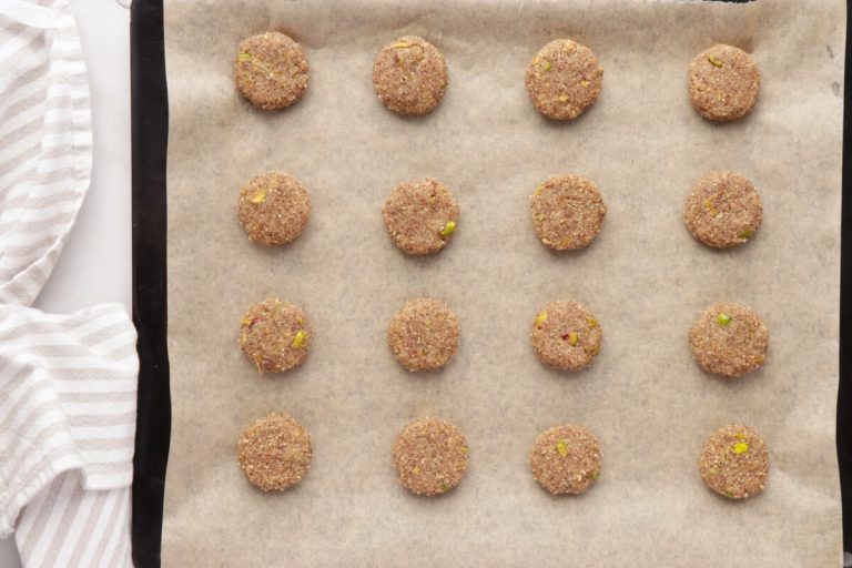 Step 6 - Millet, Almond and Pistachio Cookies