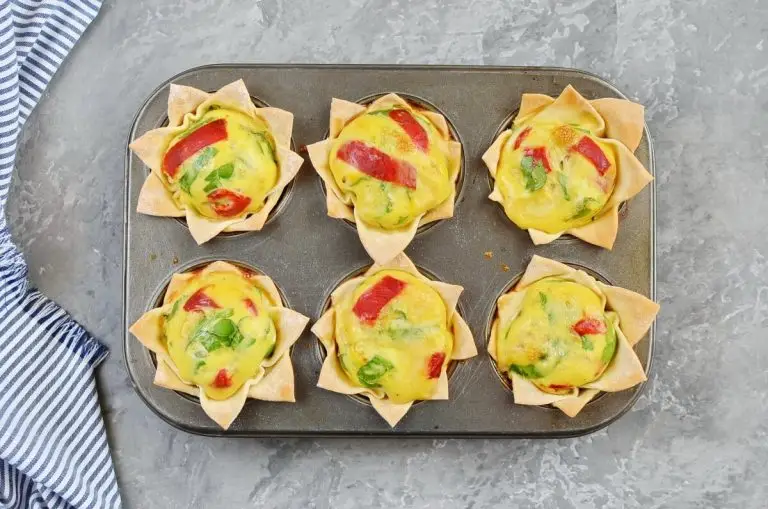 Step 5 - Mini Quiche with Spinach