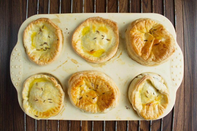 Step 7 - Mini Creamy Mushroom Pies