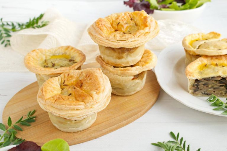 Step 8 - Mini Creamy Mushroom Pies