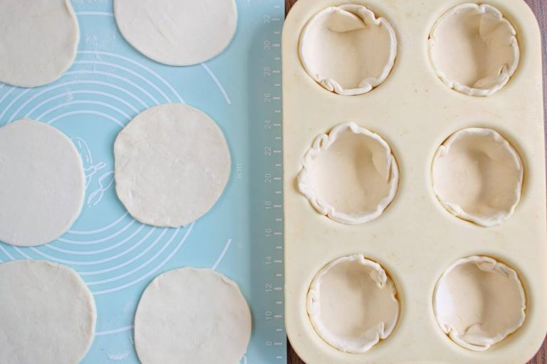 Step 4 - Mini Creamy Mushroom Pies