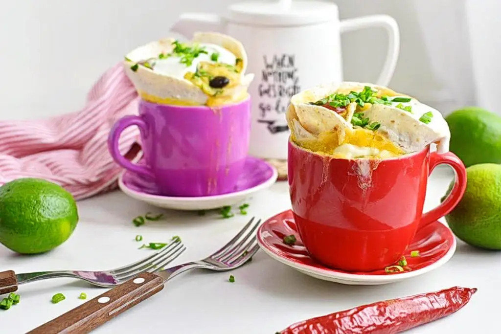 Mugrito: Breakfast Burrito in a Mug
