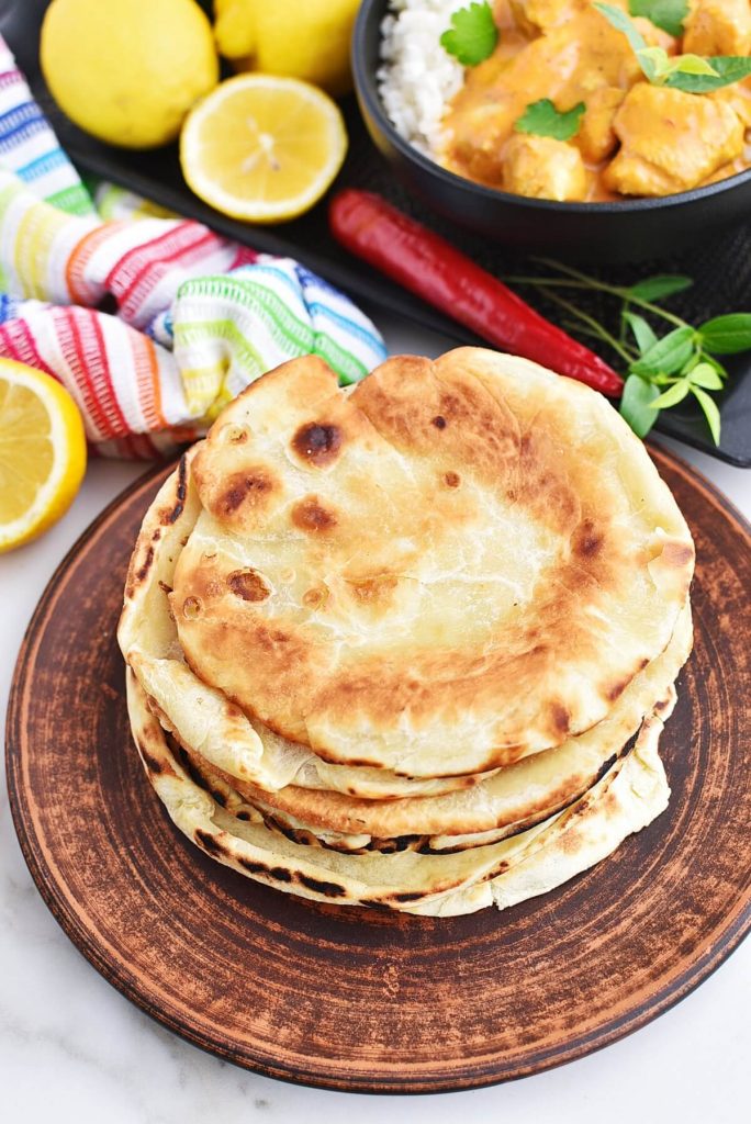 Easy Naan Bread in Minutes