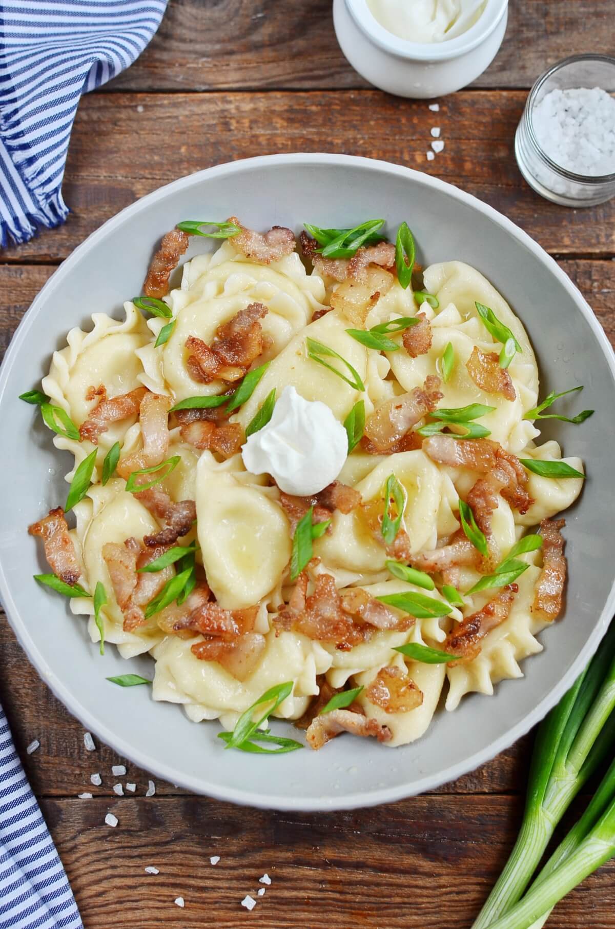 Cheesy Potato Pierogi (Vareniki)
