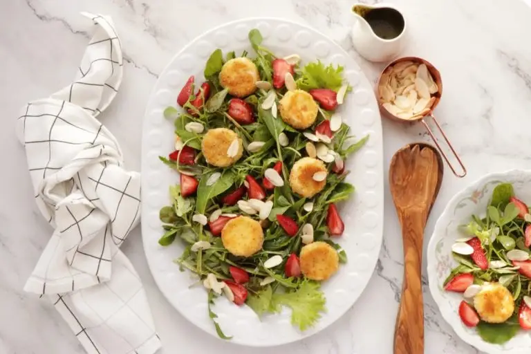 Step 6 - Purslane and Pickled Strawberry Salad