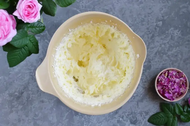 Step 1 - Rose Petal Cookies
