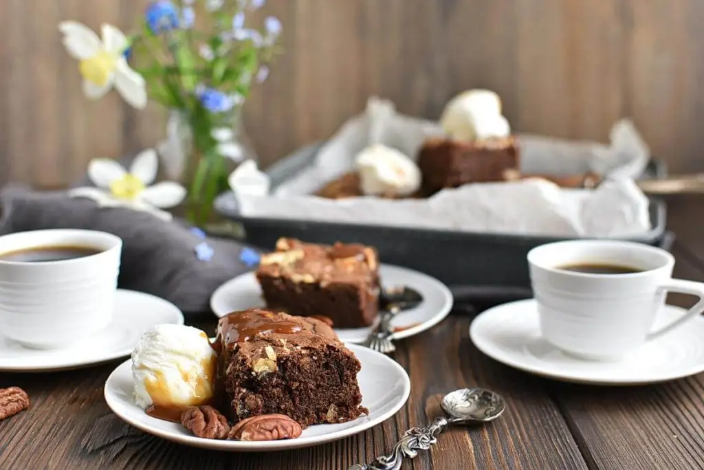 Salted Chocolate & Hazelnut Brownies