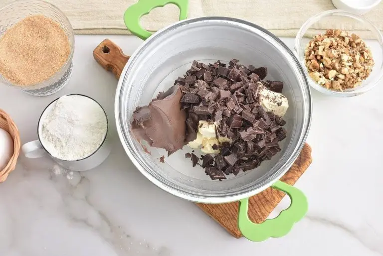 Step 2 - Salted Chocolate & Hazelnut Brownies