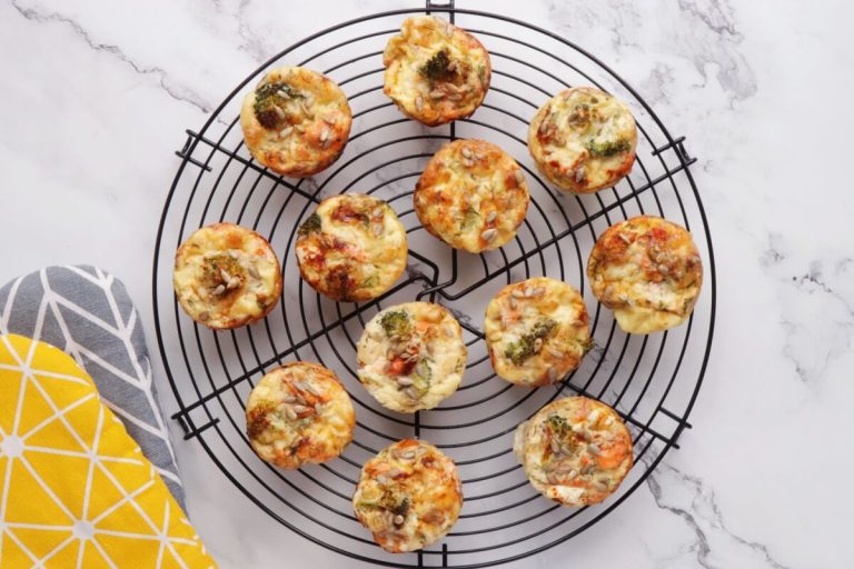 Step 7 - Smoked Salmon Keto Mini Quiches