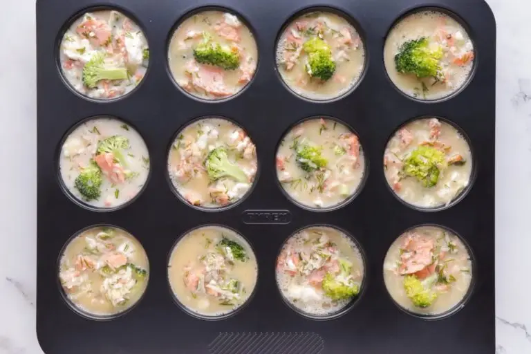 Step 5 - Smoked Salmon Keto Mini Quiches