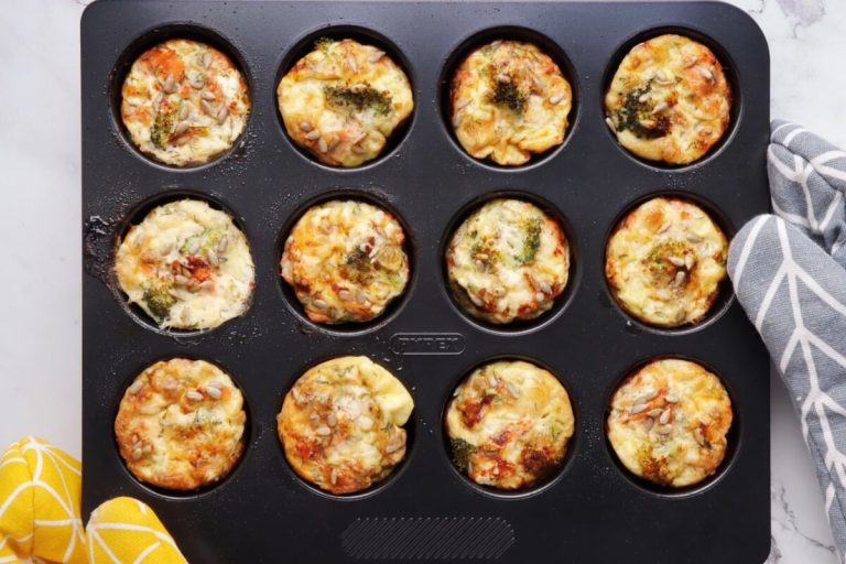 Step 7 - Smoked Salmon Keto Mini Quiches