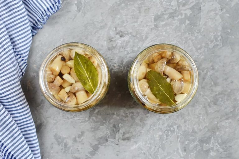 Step 8 - So Easy Pickled Mushrooms