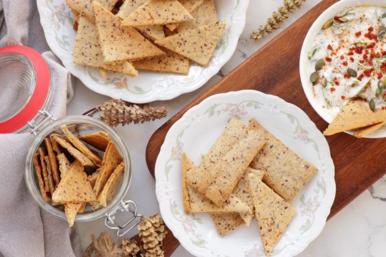 Step 9 - Sourdough Discard Crackers