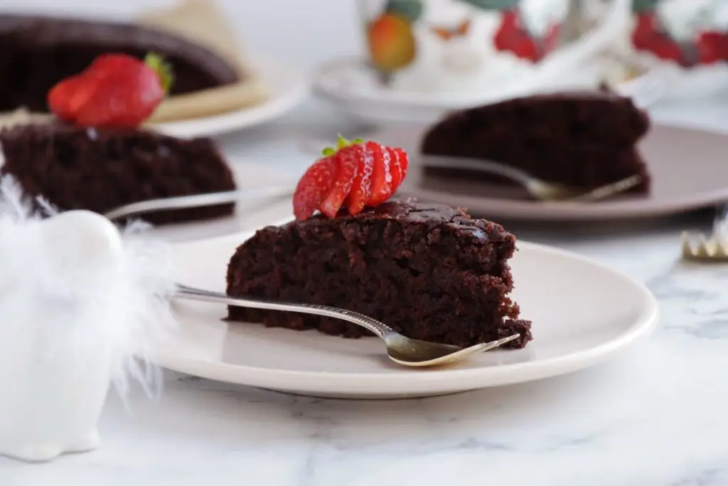 Sourdough Discard Vegan Chocolate Cake
