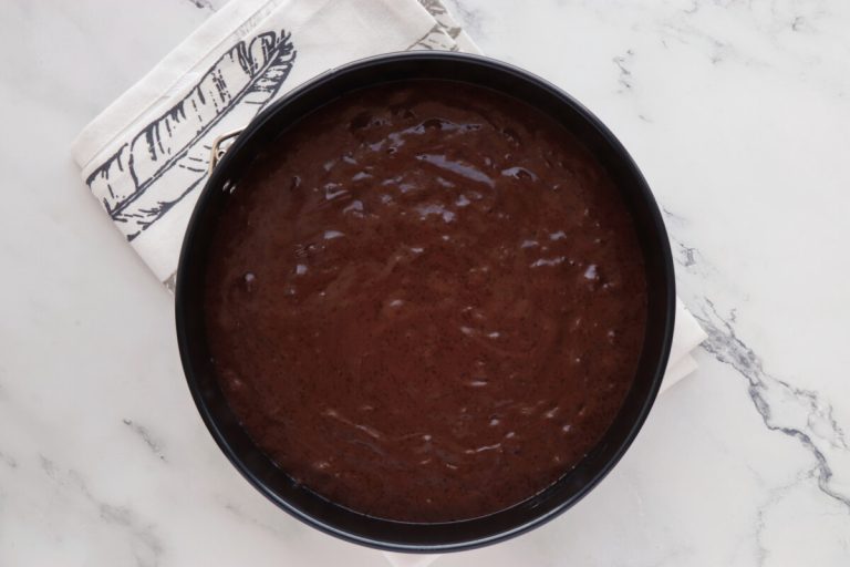 Step 4 - Sourdough Discard Vegan Chocolate Cake