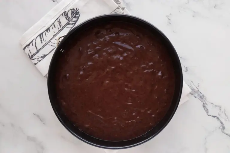 Step 4 - Sourdough Discard Vegan Chocolate Cake