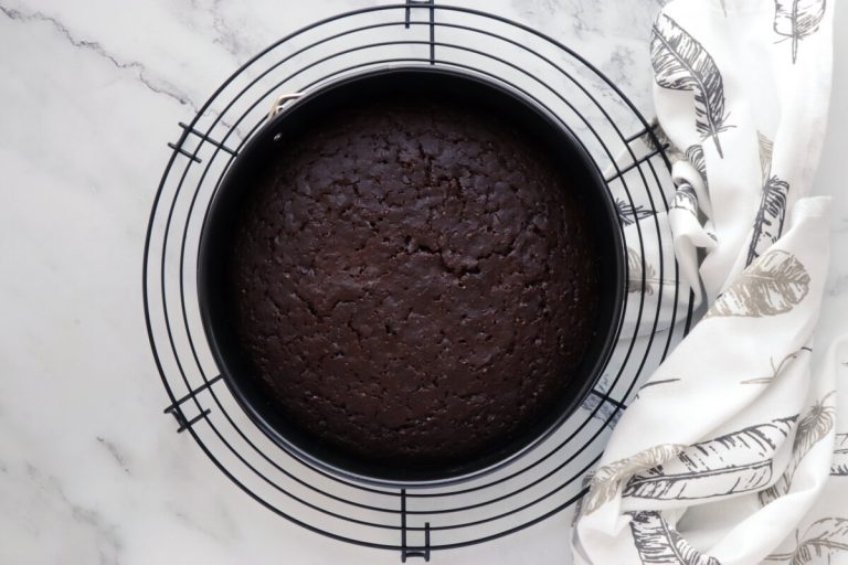 Step 6 - Sourdough Discard Vegan Chocolate Cake