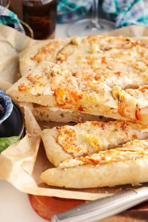 Squash Blossom Focaccia