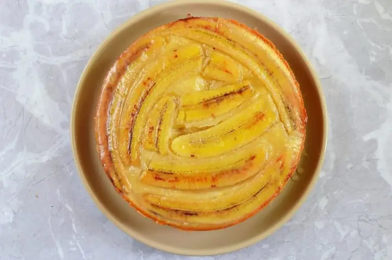 Step 7 - Sticky Upside-Down Banana Cake