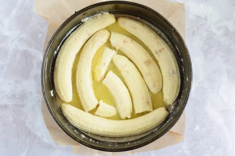 Step 3 - Sticky Upside-Down Banana Cake