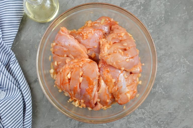 Step 2 - Tandoori chicken
