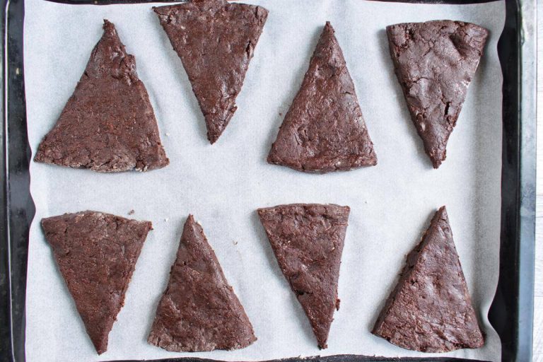 Step 7 - Triple Chocolate Scones Supreme