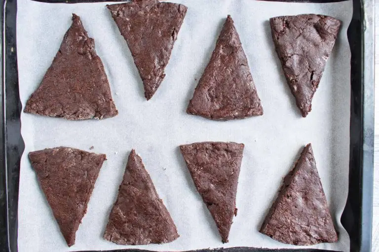 Step 7 - Triple Chocolate Scones Supreme