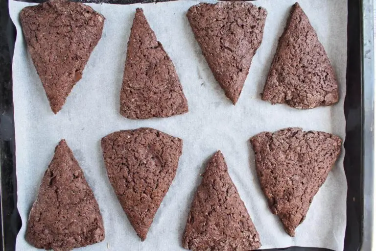 Step 9 - Triple Chocolate Scones Supreme