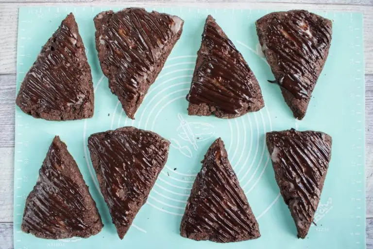 Step 12 - Triple Chocolate Scones Supreme