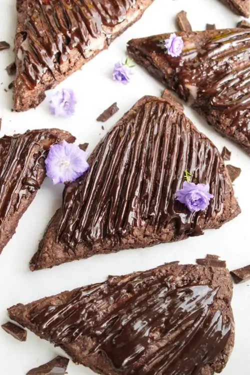 Triple Chocolate Scones Supreme