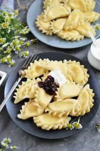 Vareniki with Farmers Cheese