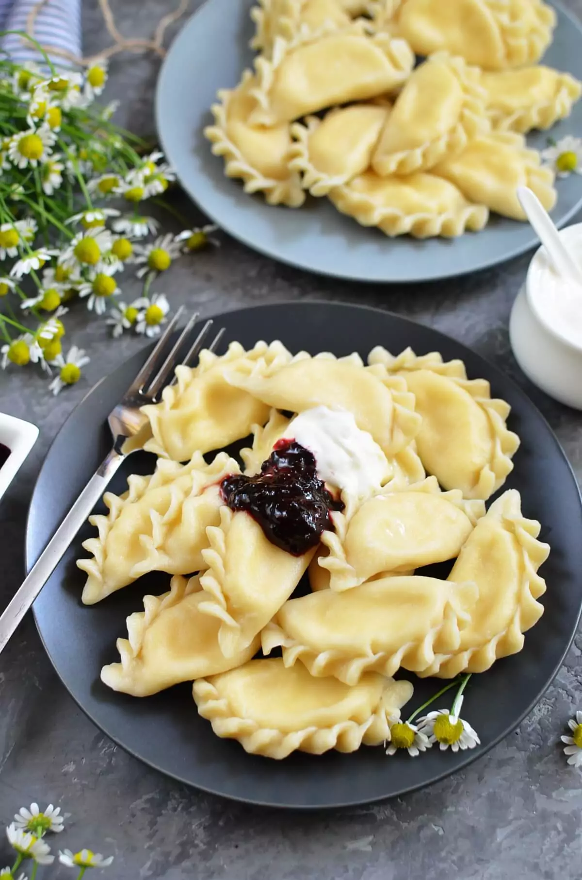 Vareniki with Farmers Cheese