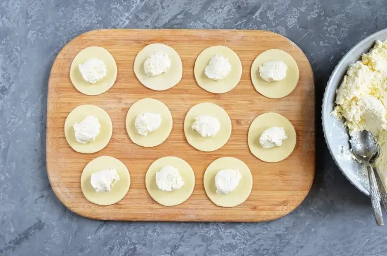 Step 5 - Vareniki with Farmers Cheese