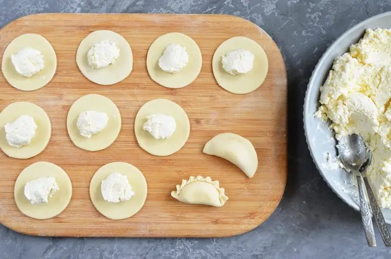 Step 6 - Vareniki with Farmers Cheese