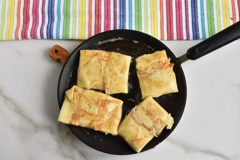Step 9 - Vegetable Cheese Crepes