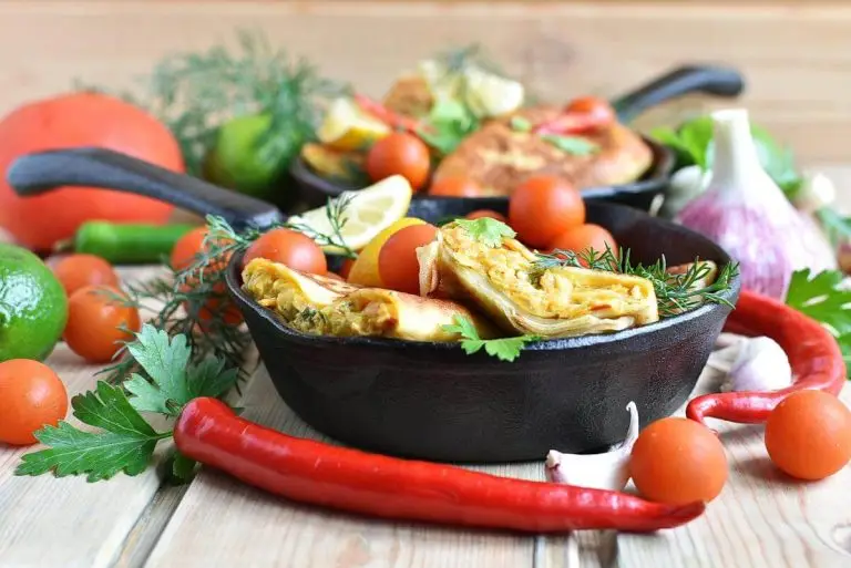 Step 10 - Vegetable Cheese Crepes
