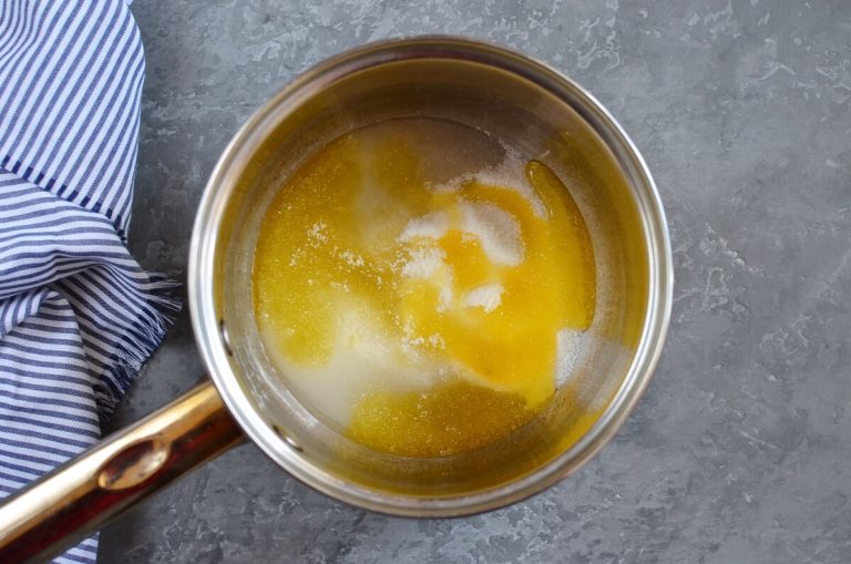 Step 2 - Whiskey Caramel Sauce
