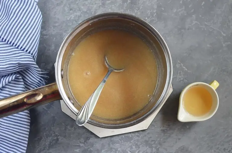 Step 7 - Whiskey Caramel Sauce